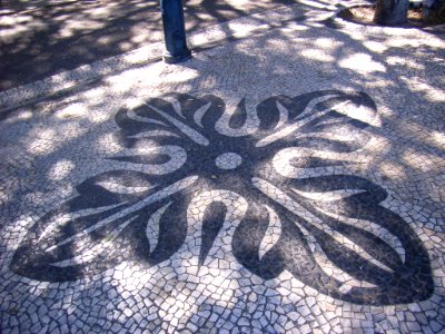 calçada portuguesa photo