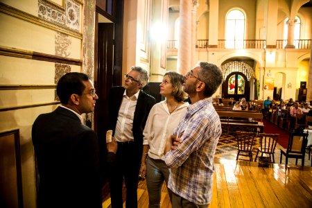 12.02.2020 - Prefeita Paula Mascarenhas realiza a  assinatura da lei nº 6.774 que declara o tombamento do edifício localizado à rua Gomes Carneiro, 1302, prédio da Igreja Matriz do Sagrado Coração de Jesus - Foto: Gustavo Vara
