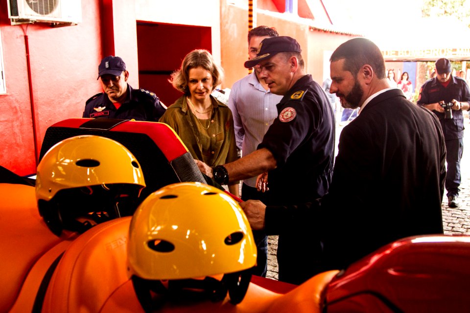 07.02.2020 - Prefeita Paula Mascarenhas participa da formatura e entrega de novos equipamentos ao Corpo de Bombeiros Militar - Foto: Gustavo Vara
