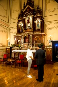 12.02.2020 - Prefeita Paula Mascarenhas realiza a  assinatura da lei nº 6.774 que declara o tombamento do edifício localizado à rua Gomes Carneiro, 1302, prédio da Igreja Matriz do Sagrado Coração de Jesus - Foto: Gustavo Vara