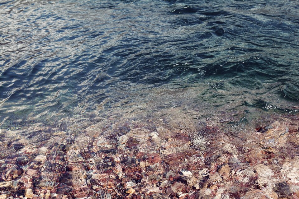 Shore ocean sea