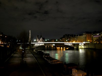 Paris by night photo