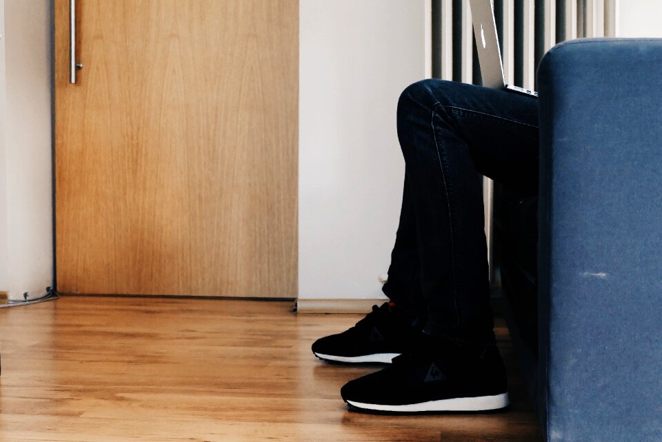 Hardwood floors shoes