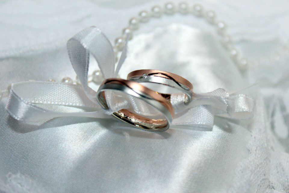 Beautiful wedding rings love