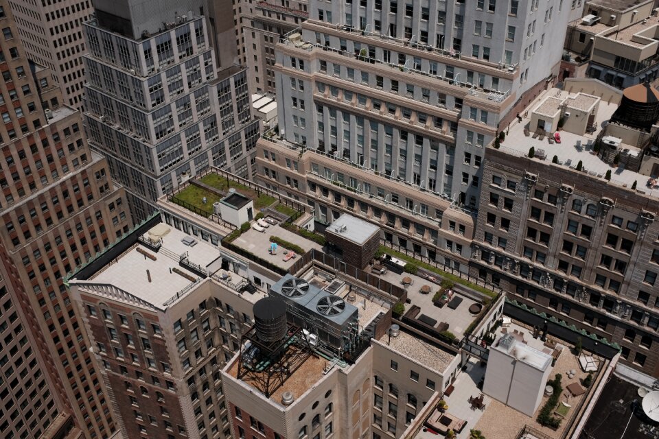 Buildings city america