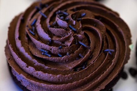 Decorated swirl tasty