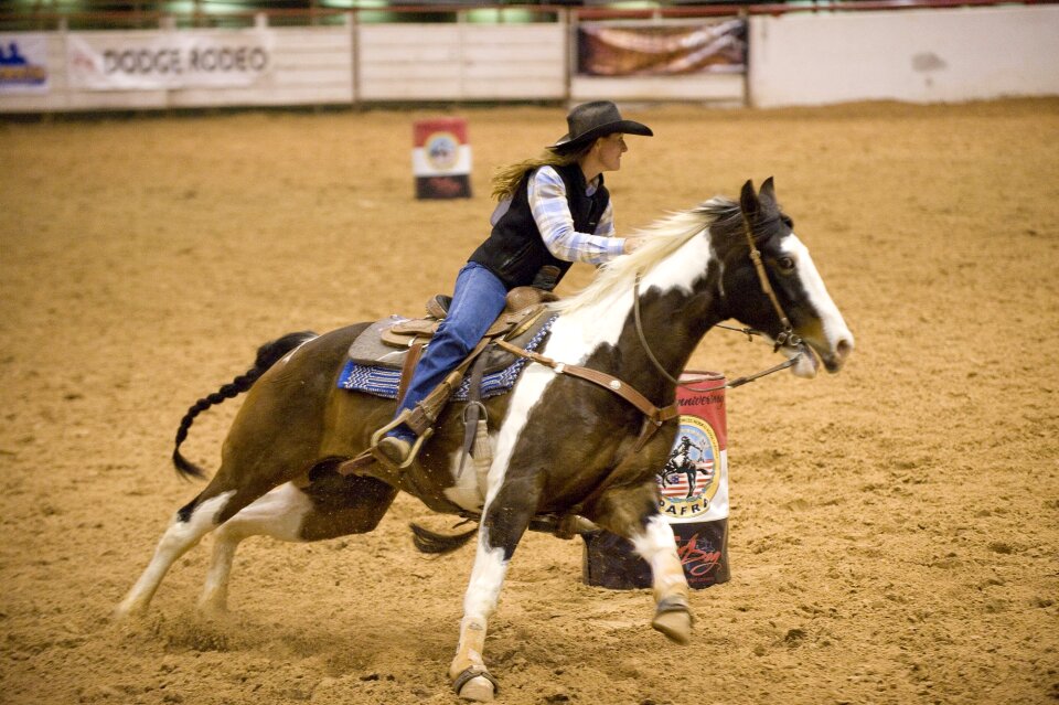 Cowgirl sport competition