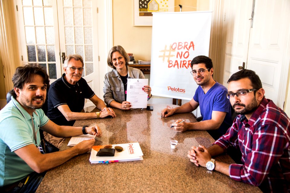 16.01.2019 - Prefeita Paula Mascarenhas assina contratos para diversas obras na cidade - Foto: Gustavo Vara
