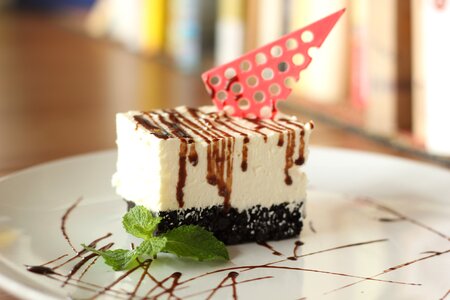 Dessert cake afternoon tea