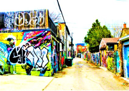 Graffiti Alley photo
