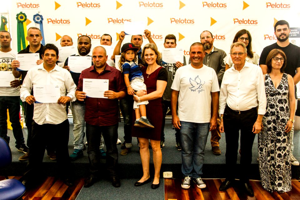 29.01.2020 - Formatura do curso de Garçon, ministrado pelo Senac e custeado pela VEC Regional, direcionado aos apenados do PRP - Foto: Gustavo Vara
