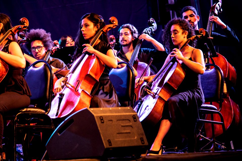 31.01.2020 - Prefeita Paula Mascarenhas prestigia o encerramento do Festival Internacional Sesc de Música - Foto Michel Corvello