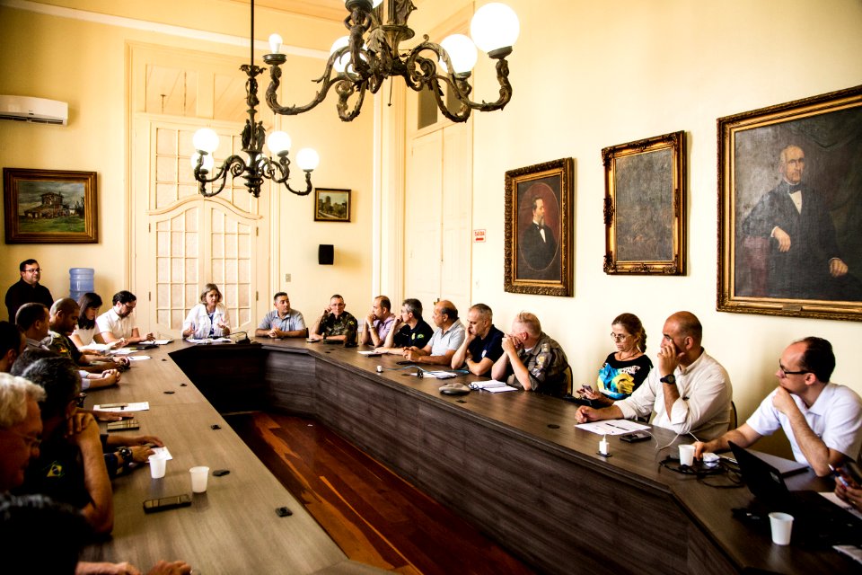 08.01.2020 - Prefeita Paula Mascarenhas em reunião com GGI - Foto: Gustavo Vara
