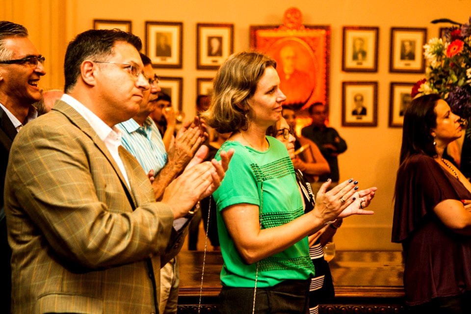 20.12.2019 - Prefeita Paula Mascarenhas participa da inauguração do novo sinal aberto da TV Câmara - Foto: Gustavo Vara