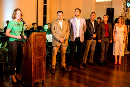 20.12.2019 - Prefeita Paula Mascarenhas participa da inauguração do novo sinal aberto da TV Câmara - Foto: Gustavo Vara