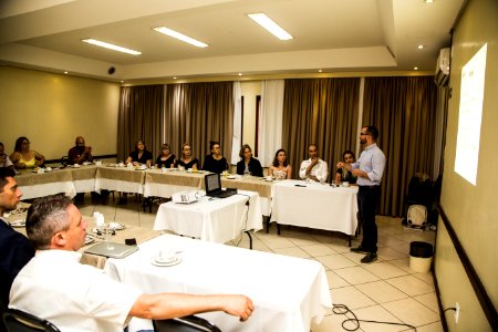 19.12.2019 - Prefeita Paula Mascarenhas participa de café da manhã com chefias da Sarh para prestação de contas de 2019 e planejamento de 2020 - Foto: Gustavo Vara