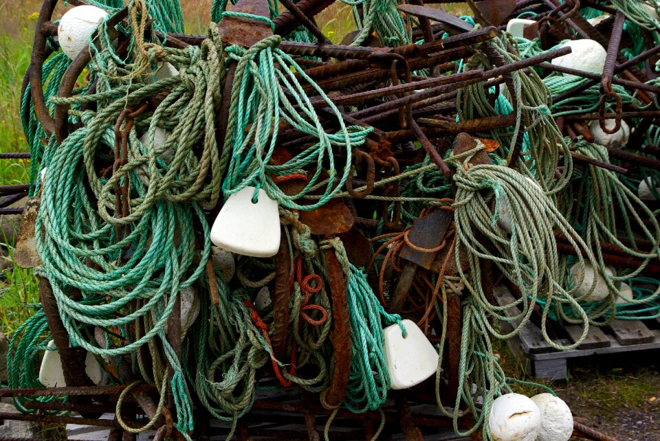 Ropes floats grapples