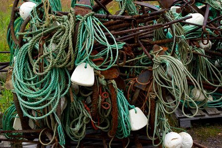 Ropes floats grapples