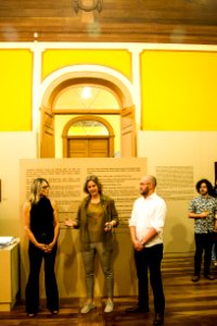 18.12.2019 - Prefeita Paula Mascarenhas participa da abertura da exposição ‘Gottuzo - Foto: Gustavo Vara