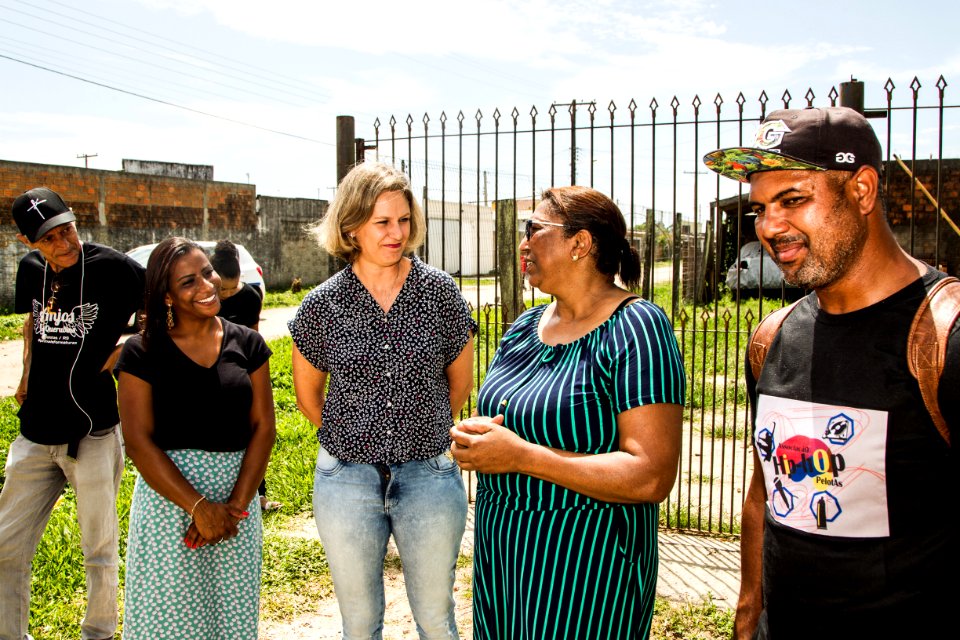 27.12.2019 - Prefeita Paula Mascarenhas realiza a inauguração da placa que dá nome à rua Preta G - Foto: Gustavo Vara