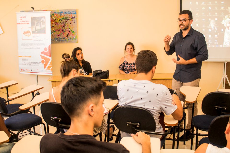 18.12.2019 -  Palestras do Espaço da Juventude - Foto Michel Corvello