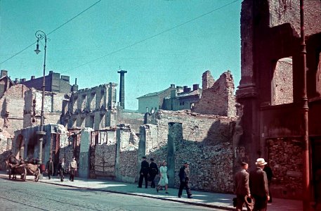 Warsaw in Poland 1940