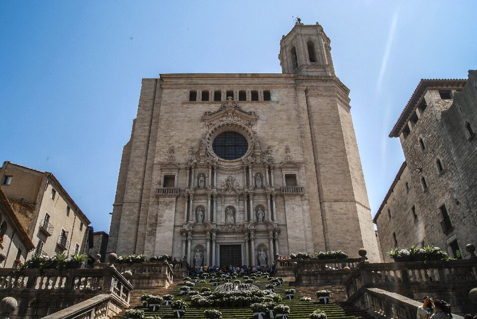 Facade building stone photo