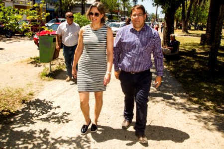 19.12.2019 - Prefeita Paula Mascarenhas visita às obras do Sanep  na Praça do Colono, rua Barão de Azevedo Machado (entre Gonçalves Chaves e JK), avenida Ildefonso em frente a Mario Peiruque  - Foto: Gustavo Vara