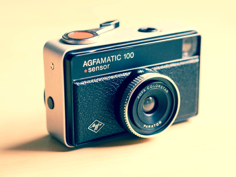 Vintage lens photography