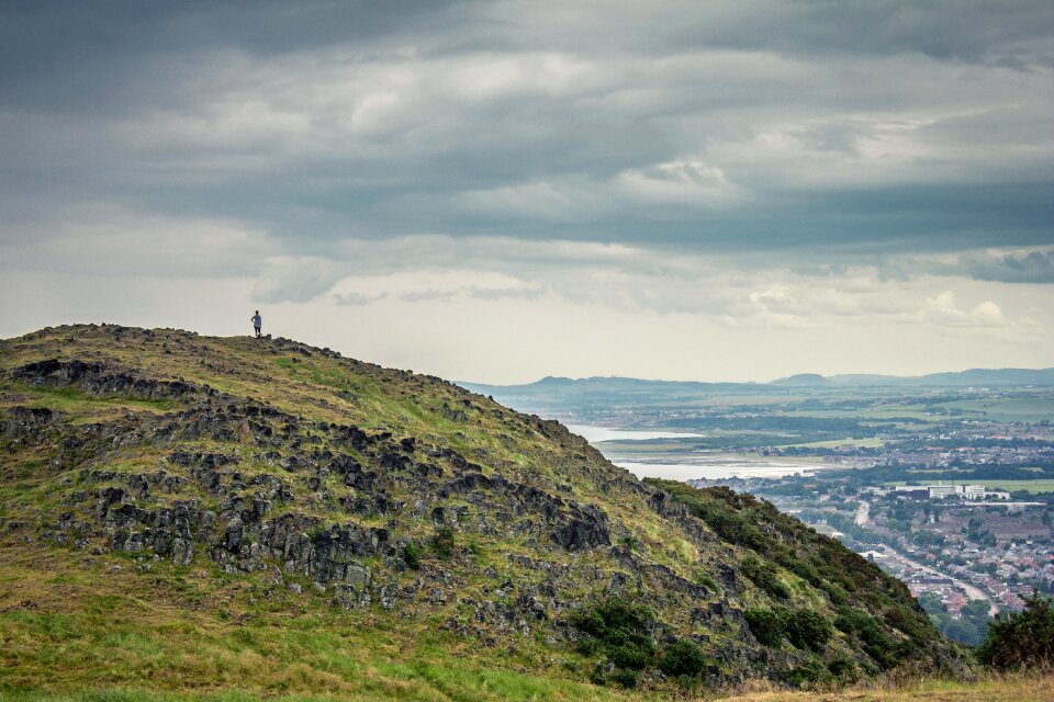 Landscape view mountain photo