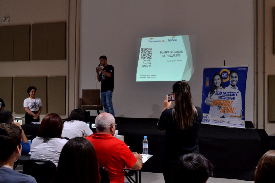 10.12.2019 Projeto Start em evento do Senac. Fotos Paulo Ienczak
