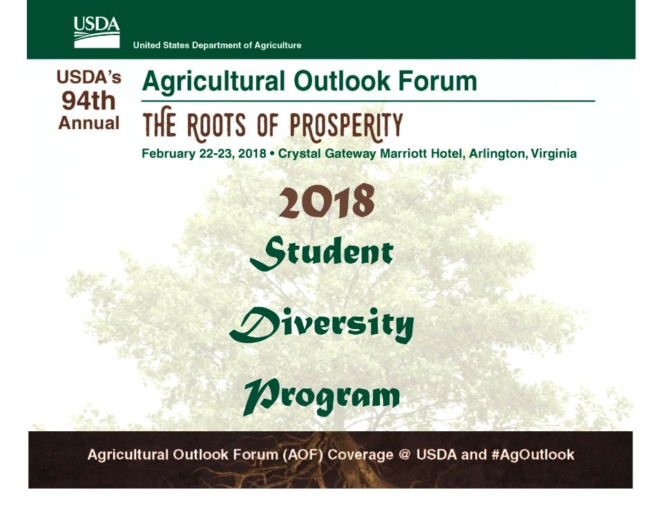 Student Diversity Program