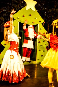 16.12.2019 -  Prefeita Paula Mascarenhas entrega a chave da cidade para o Papai Noel, durante a chegada na Praça Coronel Pedro Osório - Foto: Gustavo Vara