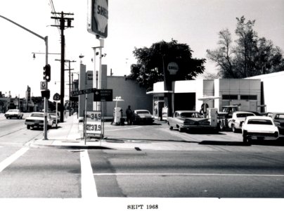 Menlo Park 1968: Santa Cruz Avenue, east of El Camino Real