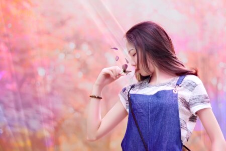 Beautiful youth flower