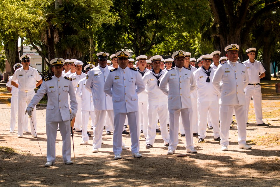12.12.2019 - Vice-prefeito Idemar Barz participa da reinauguração do busto do patrono da Marinha do Brasil - Foto Michel Corvello