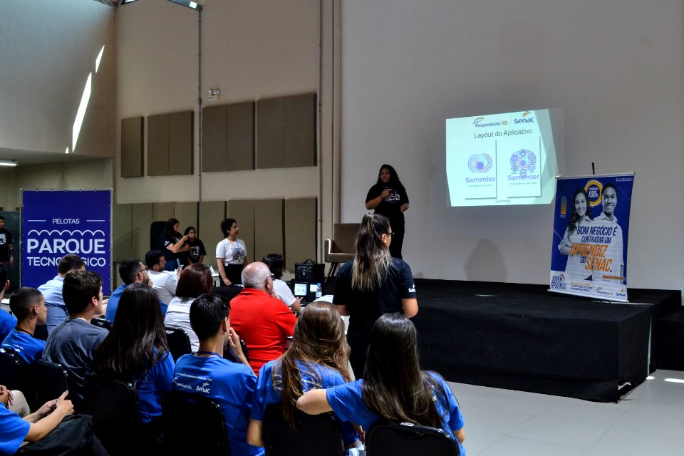 10.12.2019 Projeto Start em evento do Senac. Fotos Paulo Ienczak