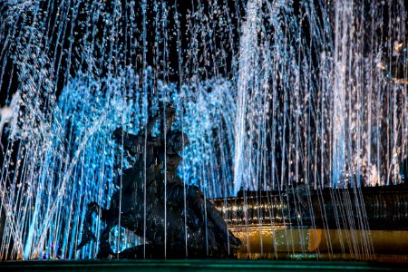 13.12.2019 - Acendimento das luzes e águas dançantes do Natal na Praça Coronel Pedro Osório - Foto: Gustavo Vara