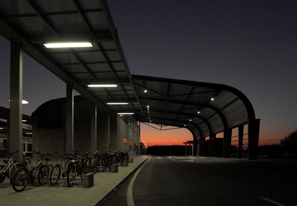 Sunset nocturne lighting