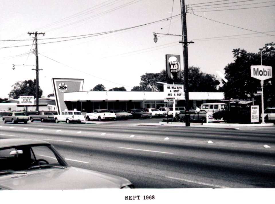 Menlo Park 1968: El Camino Real, East Side