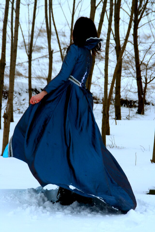 Blue dress nice