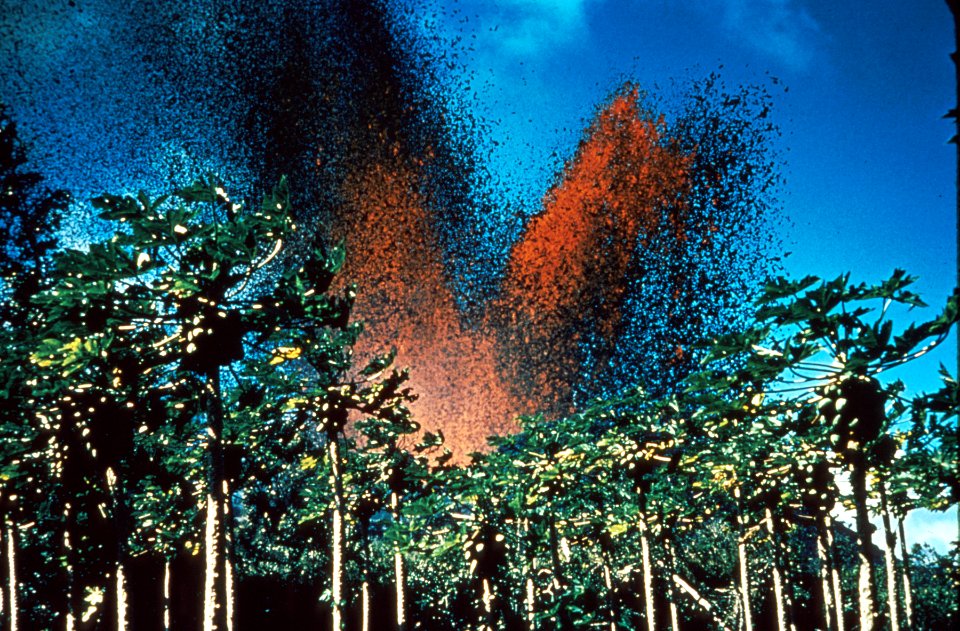 Kilauea Eruption 1960