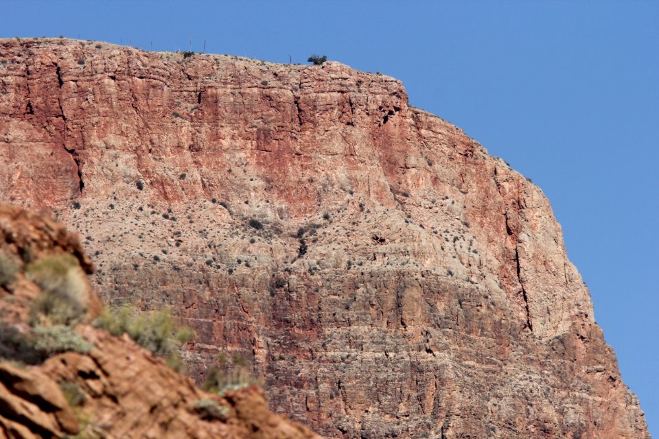 Grand Canyon Scenery, lower Bright Angel Trail, November 8, 2012