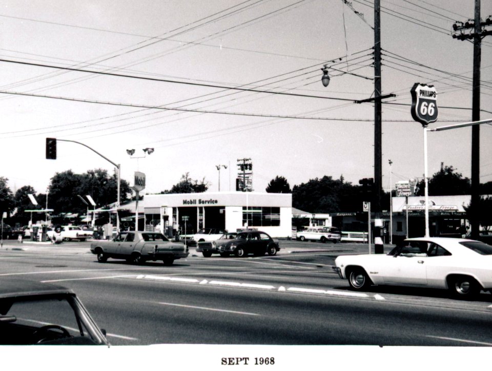 Menlo Park 1968: El Camino Real, East Side photo