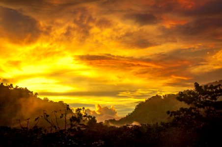 Costa Rican Sunset photo