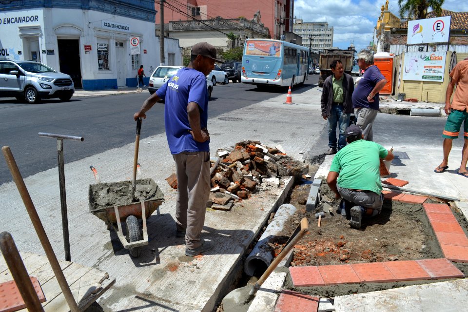 05.12.2019 - SEPLAG -Obras civis na Deodoro  - Foto Janine Tomberg