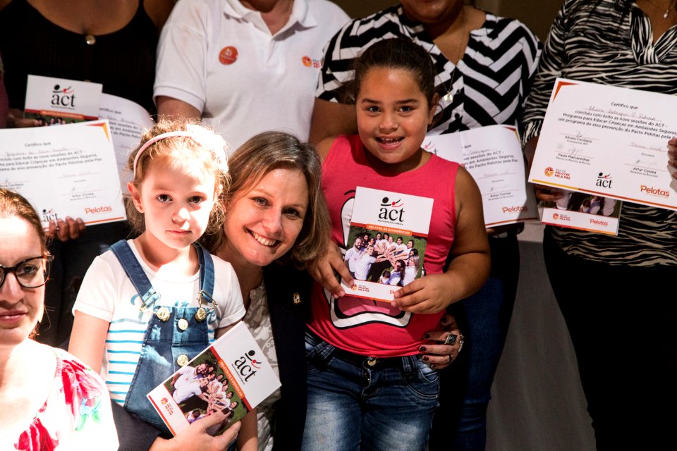 03.12.2019 - Formatura da 2ª turma do ACT - programa para educar Crianças em Ambientes Seguros, e lançamento do livro do ACT - Foto: Gustavo Vara