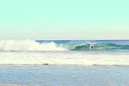 Sand surf tidal
