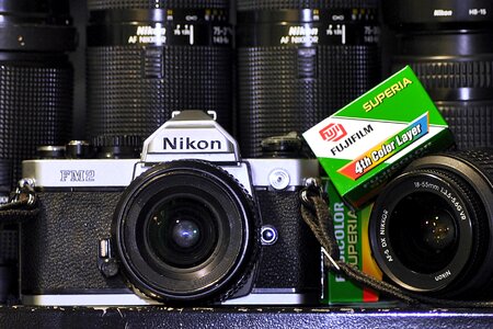 Lenses fujifilm black