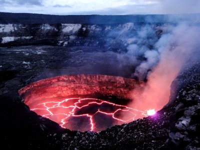 Kilauea Lava Lake photo